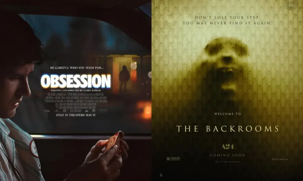 Indie-horror films Obsession and Backrooms perform at box office with Gen Z’s blessing Indie-horror films Obsession and Backrooms perform at box office with Gen Z's blessing