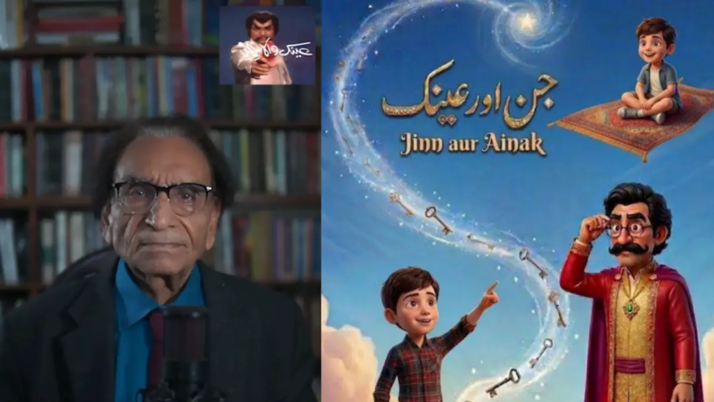 Ainak Wala Jin creator Hafeez Tahir outraged by PTV’s AI Ainak Wala Jin creator Hafeez Tahir outraged by PTV's AI
