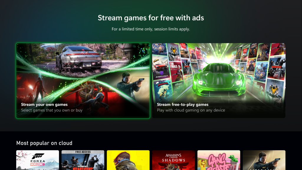 Beginning Ad-supported Game Streaming Test & Learn Beginning Ad-supported Game Streaming Test & Learn