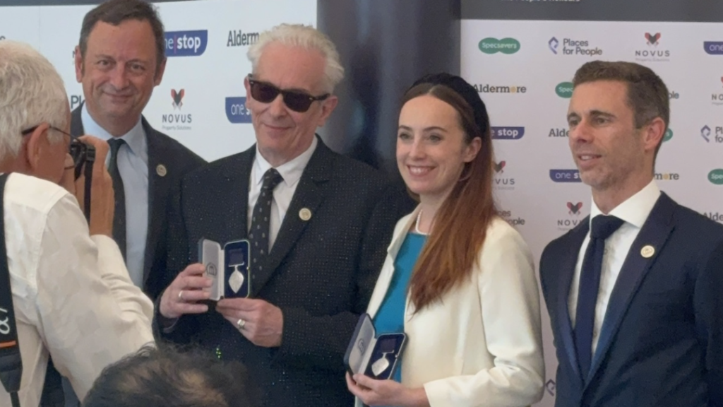 Elliot Grove & Suzanne Ballantyne Receive British Citizen Award Medal of Honour for Services to the Arts