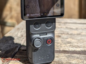 The C button switches the joystick between gimbal control and zoom.
