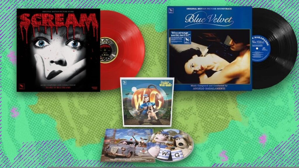 Scream, Blue Velvet, and Wallace & Gromit soundtracks get vinyl reissues: Where to buy