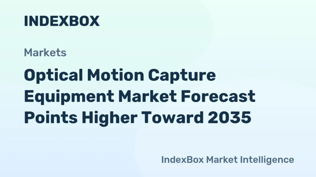 Optical Motion Capture Equipment Market Growth to Accelerate by 2035 Amid AI Integration and Digital Twin Expansion - News and Statistics