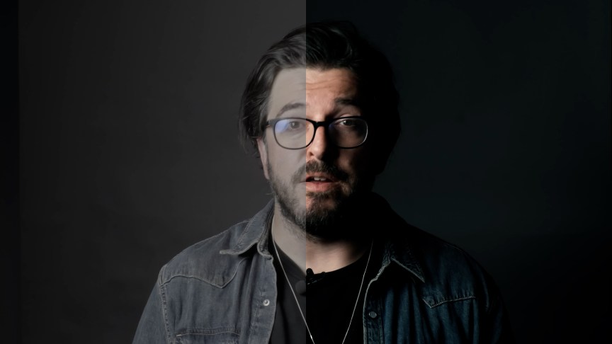 Image comparing color grading in a GoPro camera