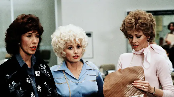 Parton starred alongside Jane Fonda and Lily Tomlin in the 1980 comedy 9 to 5, with the title song becoming a major crossover hit.