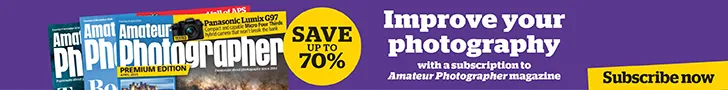 Amateur Photographer magazine subscription offer. 13 issues for only £2