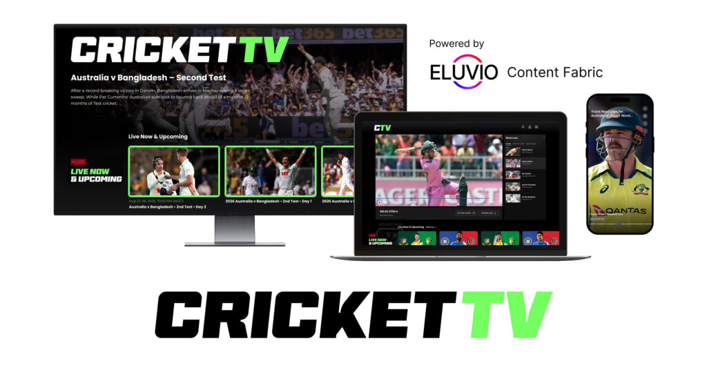 Eluvio Tapped for Cricket TV: New Direct-to-Consumer Streaming Service for Live and Archive Coverage to Fans Across the Globe Eluvio Tapped for Cricket TV: New Direct-to-Consumer Streaming Service for Live and Archive Coverage to Fans Across the Globe