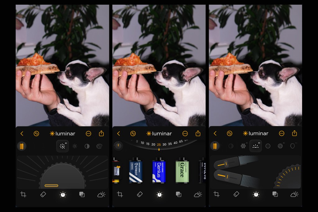 Skylum Luminar Neo Mobile App UI