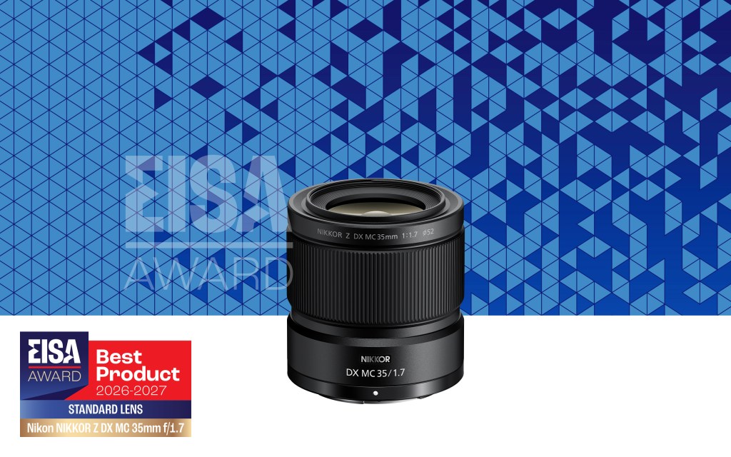 EISA Award 2026-2027 Nikon NIKKOR Z DX MC 35mm f/1.7