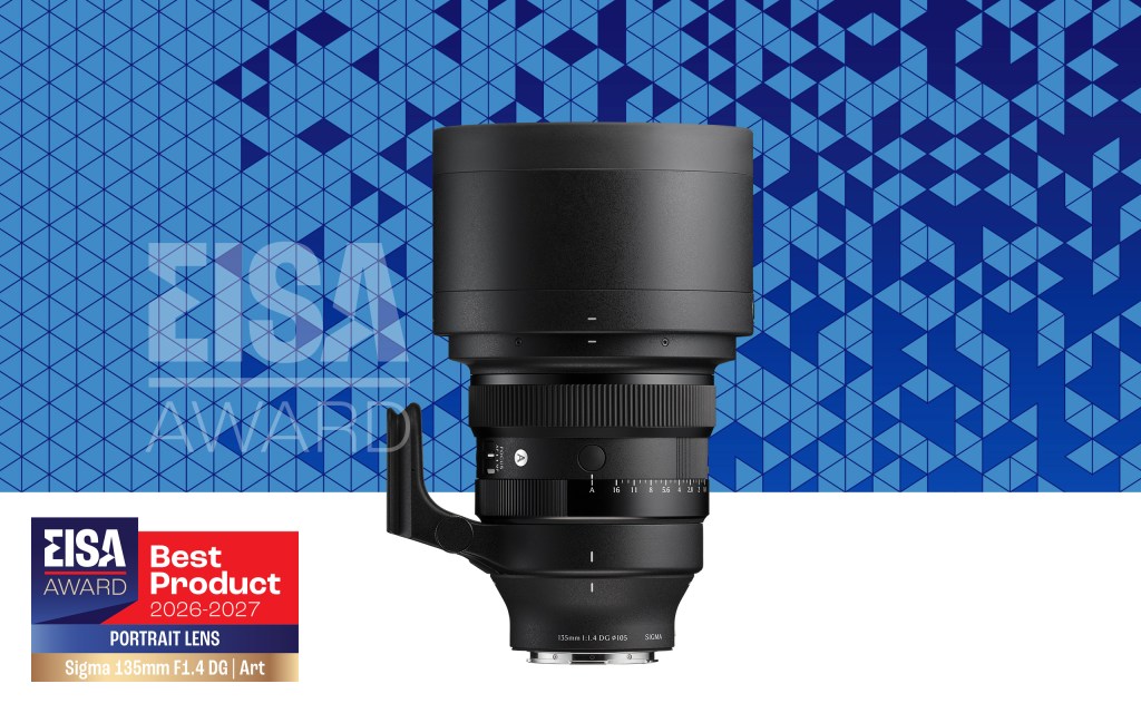 EISA Award 2026-2027 Sigma 135mm F1.4 DG | Art