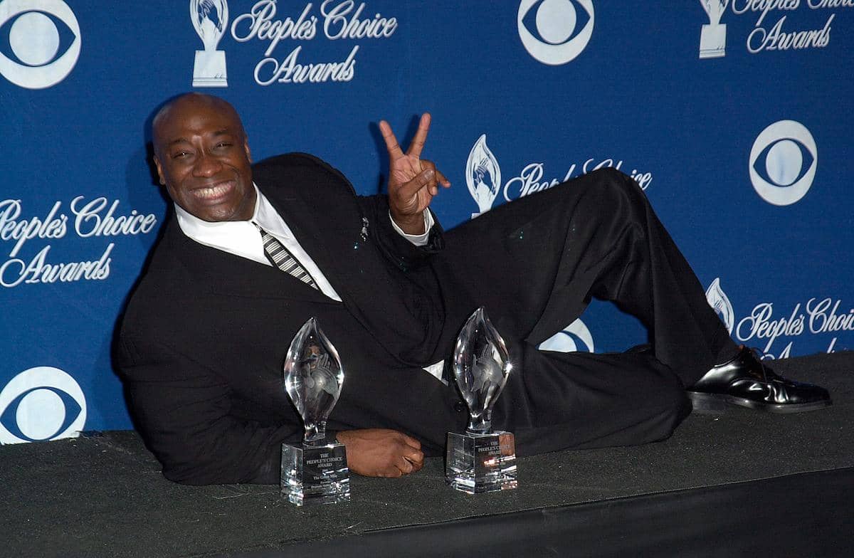 Green Mile star MICHAEL CLARKE DUNCAN at the 27th Annual People's Choice Awards in Pasadena, California. 07JAN01. -