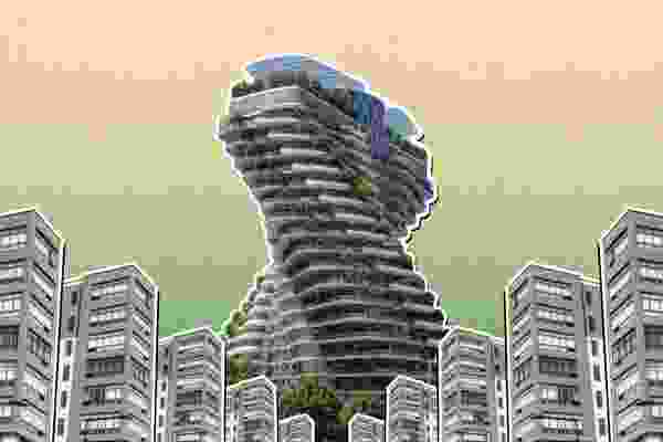 Elizabeth Farrelly argues that there are two forms of threadbareness in contemporary architecture – on the one hand, the endlessly same-same glassy towers and brick-clad mid- and low-rise housing that proliferate across all our towns and cities, on the other, the increasingly vacuous expressionism of the Zaha-Gehry school of thought.