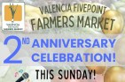 Aug. 16: Valencia FivePoint Farmers Market Celebrates Second Anniversary