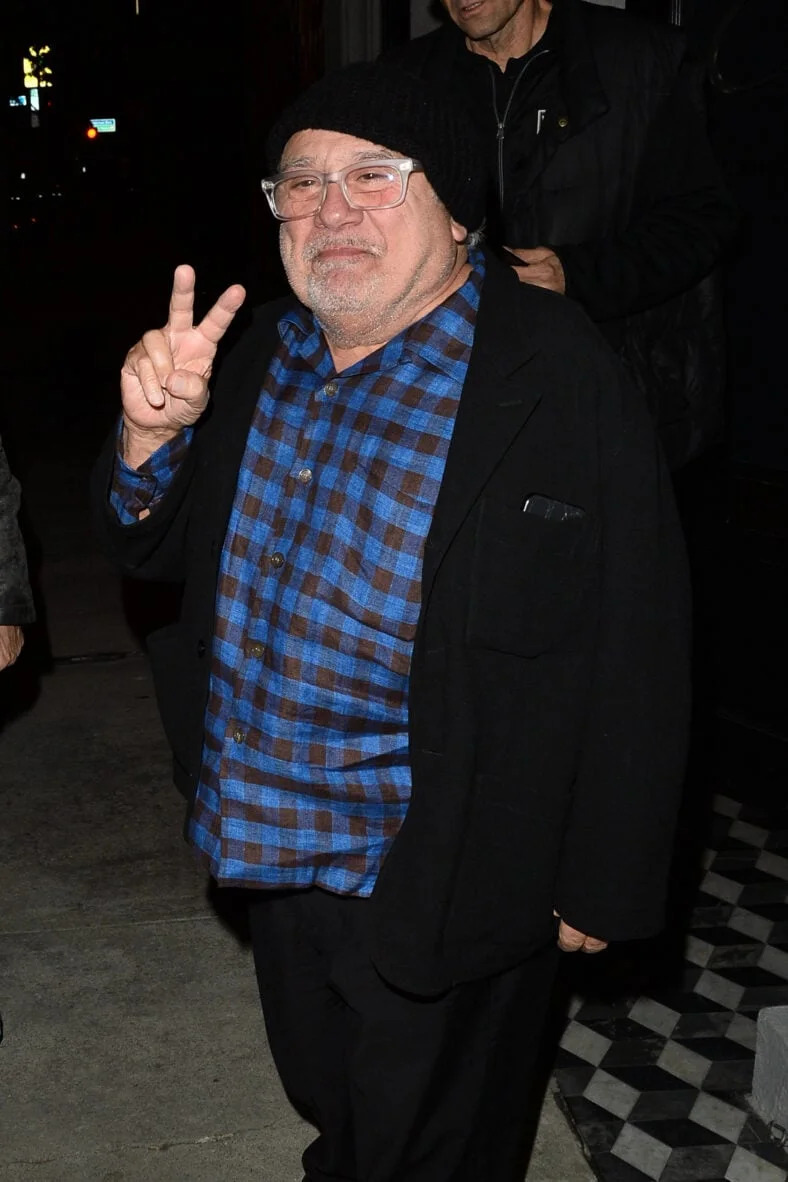 Danny DeVito Dines Out in West Hollywood