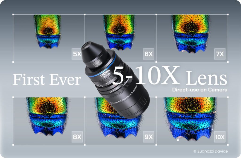 Laowa Ships First Parfocal Macro Zoom to 10x, Filling Gap Camera Lenses Couldn't Close