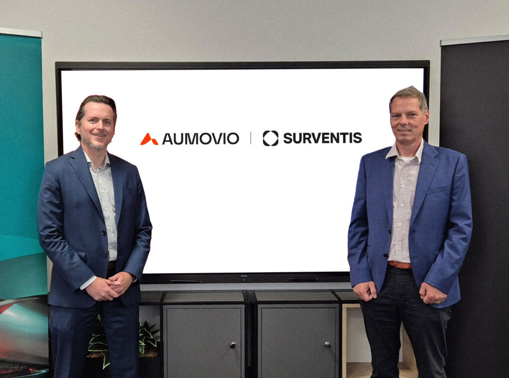 Surventis Aumovio join on EV display and head-up film tech