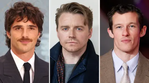 WireImage/Corbis via Getty Images A composite image showing, from left to right, Jacob Elordi, Jack Lowden and Callum Turner