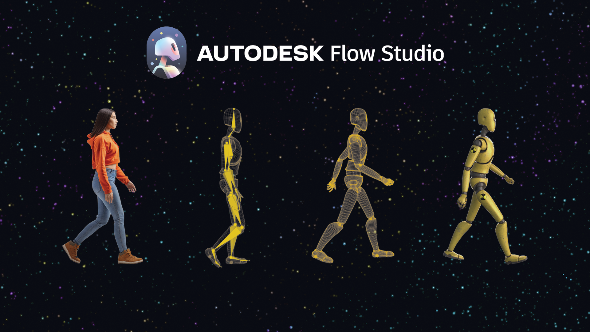 Autodesk Flow Studio AI motion capture and VFX workflow