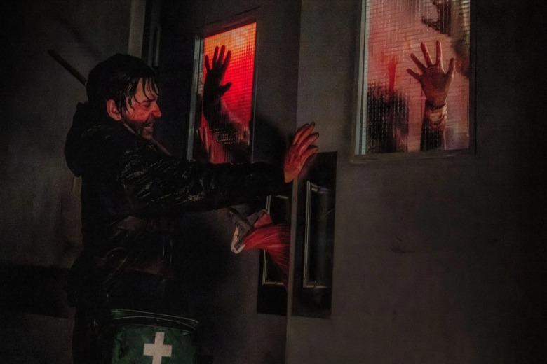 Austin Abrams in Resident Evil.